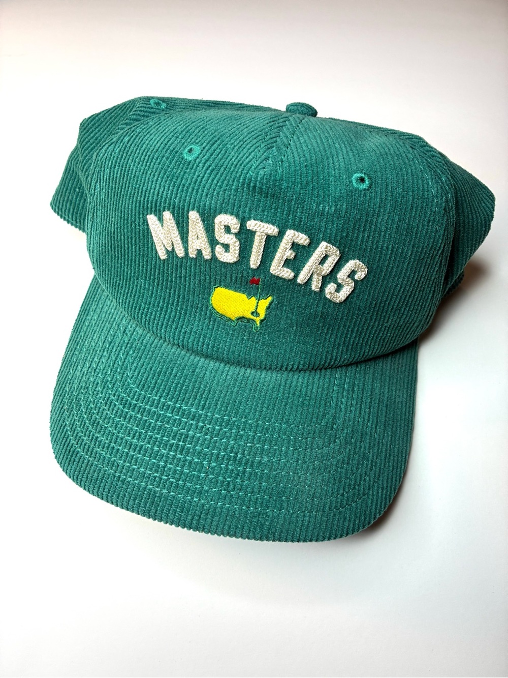 Authentic Masters Augusta National Green Corduroy Golf Hat